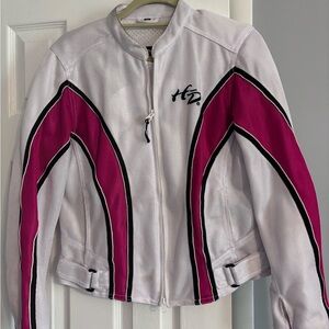 Harley-Davidson Black and White Mesh Jacket